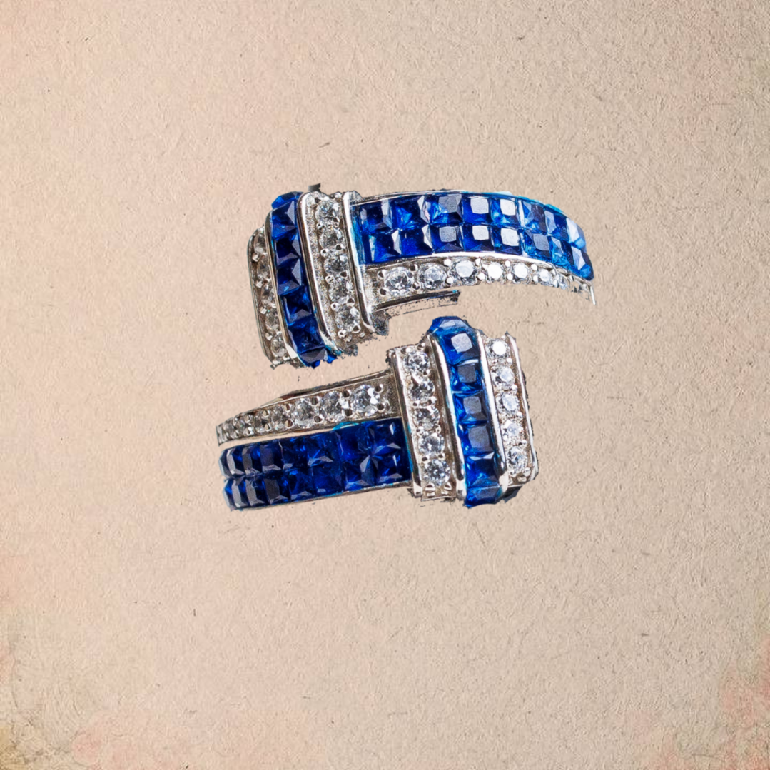 RINGS INV BLUE R117-0
