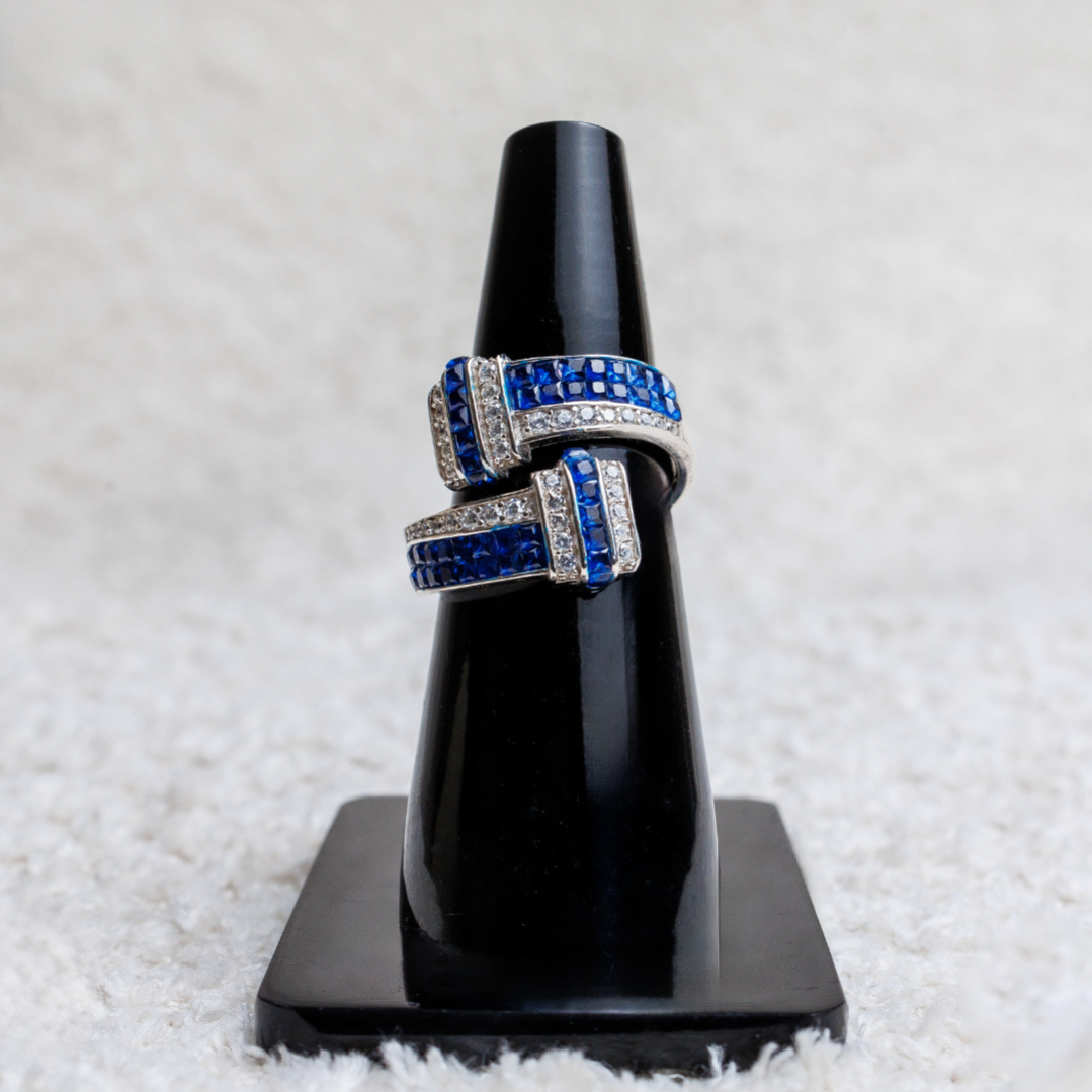 RINGS INV BLUE R117-2
