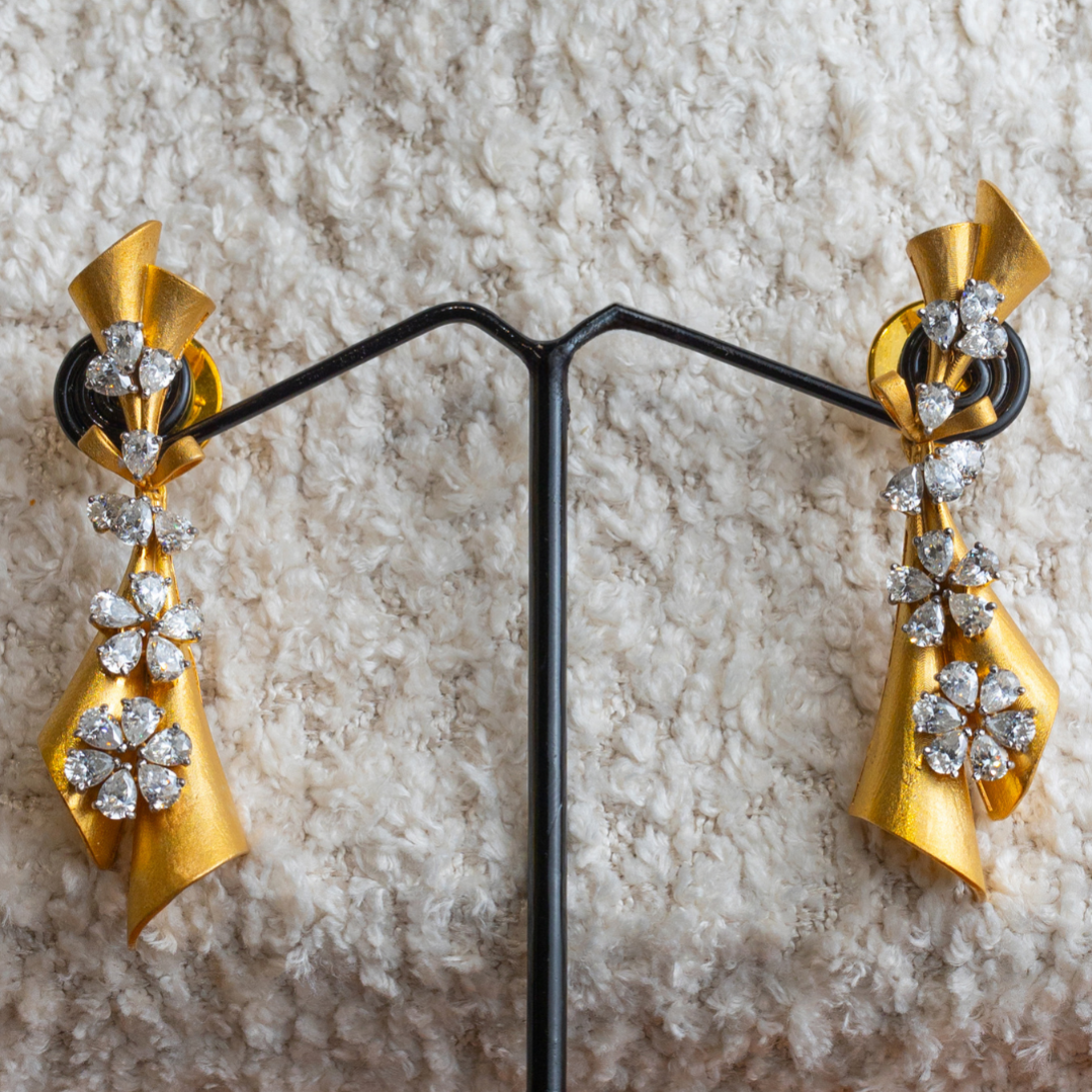 EARRINGS ER GLD R109-1