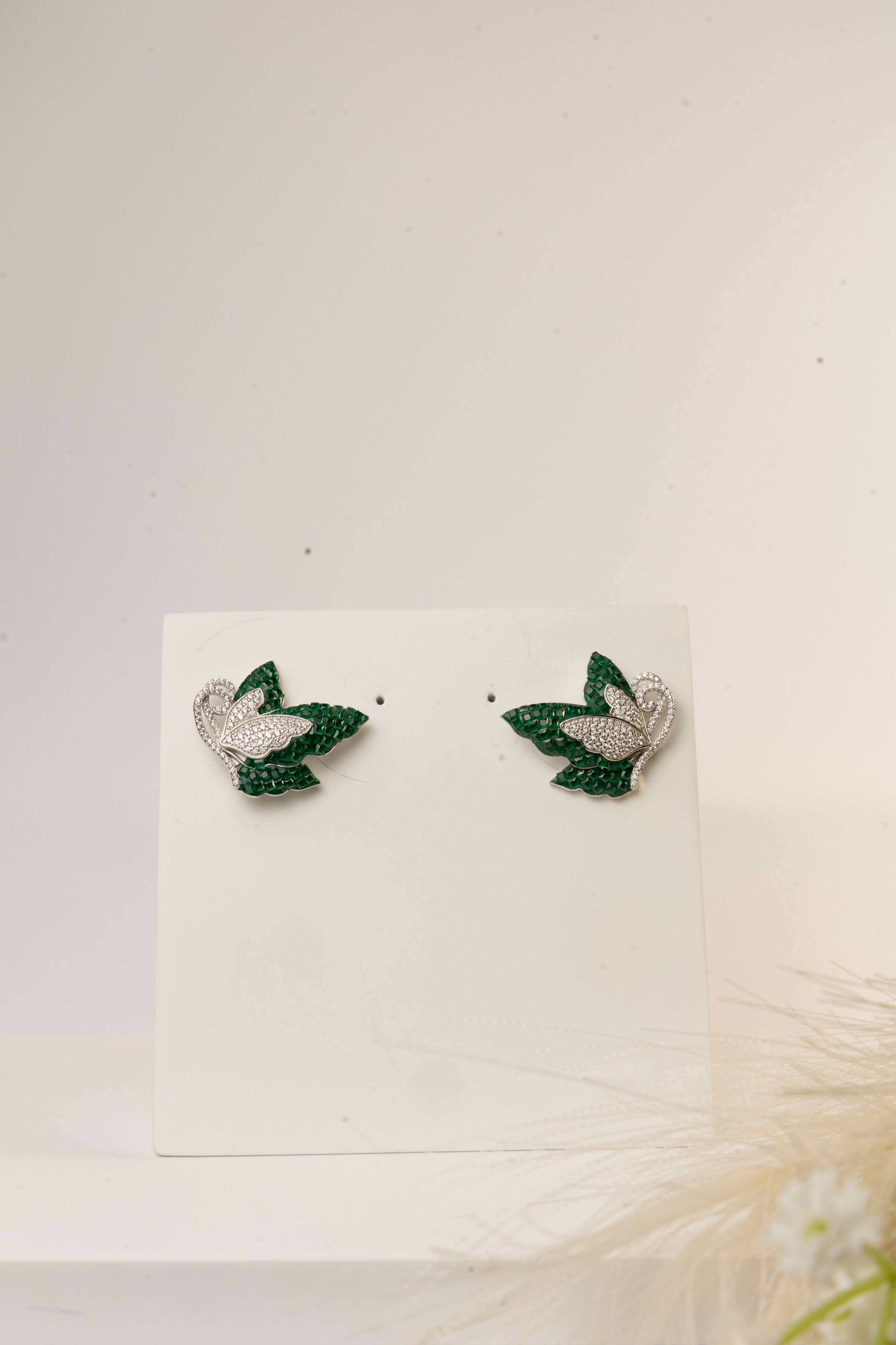 EMERANITA BUTTERFLY STUDS-0
